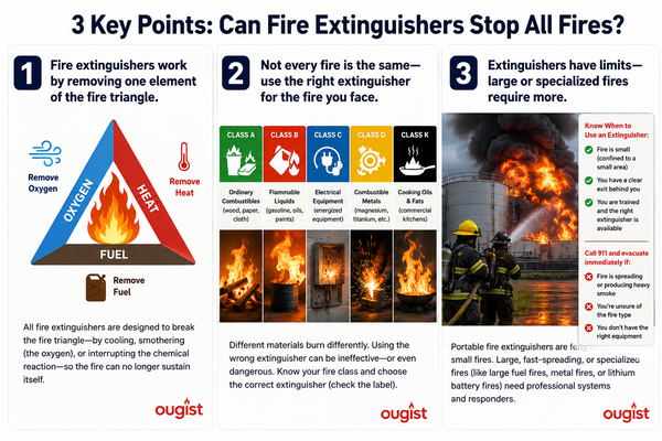 Why No Single Fire Extinguisher Can Handle Every Type of Fire – A Practical Guide