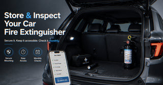 How to Store and Inspect a Fire Extinguisher in Your Car
