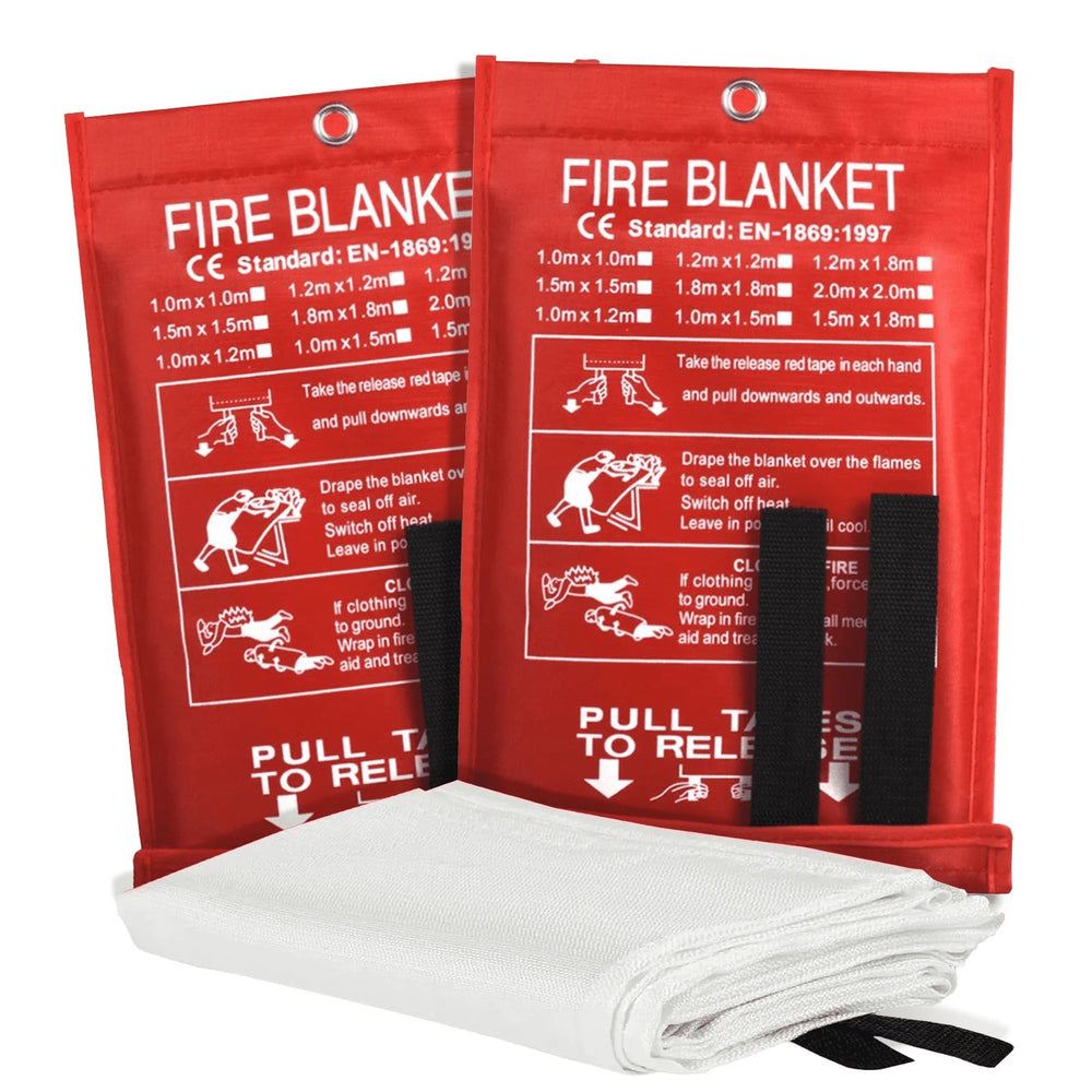 OUGIST Essential 40" × 40" Emergency Fire Blanket – product on a white background