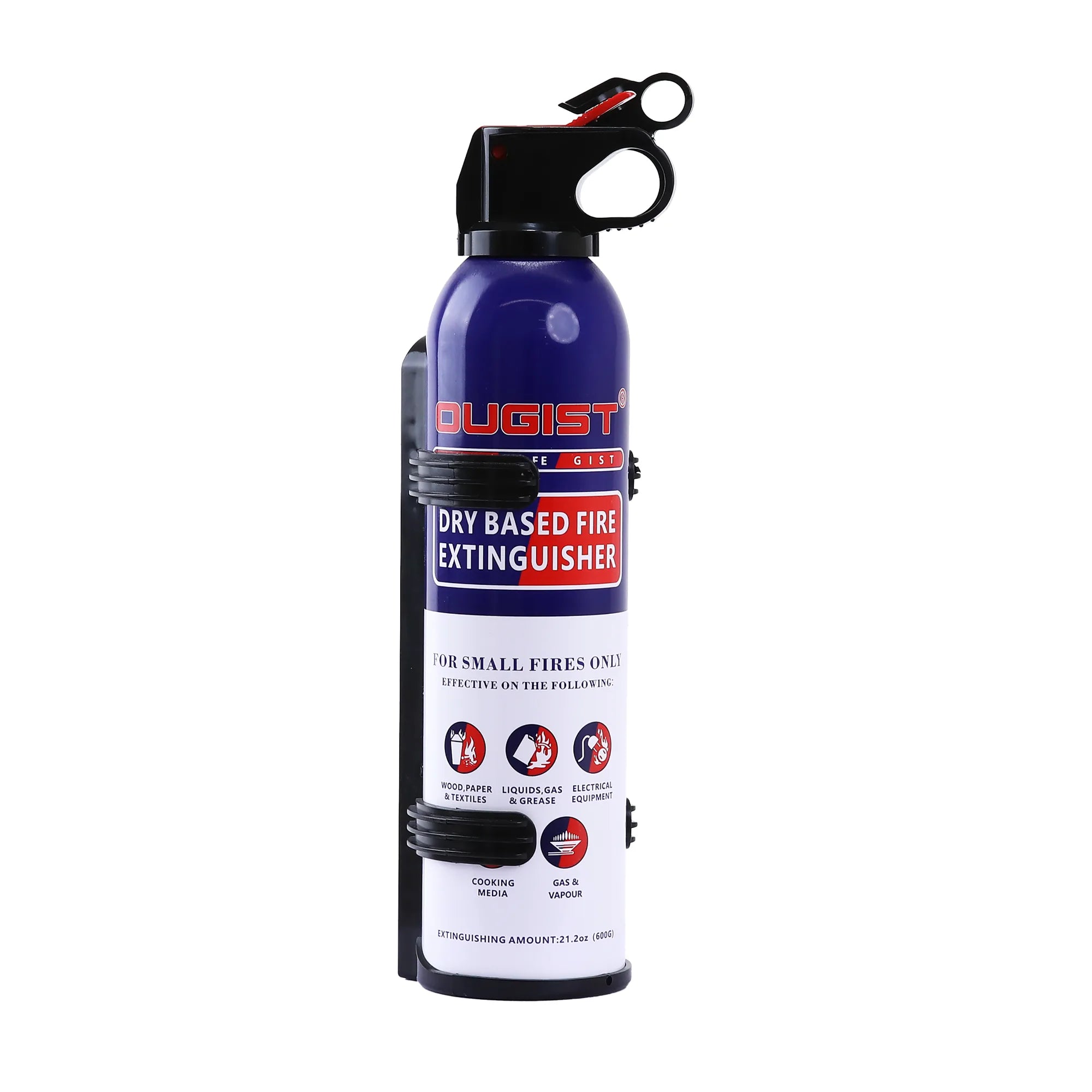 Compact 1.3 lb ABC Dry Chemical Fire Extinguisher-3 | OUGIST